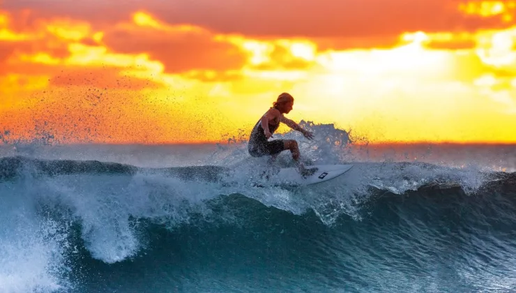 surfing
